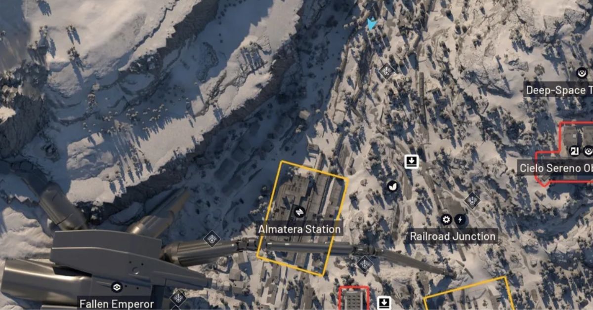 Featured image: Almatera Station in Pendola Pass, Arc Raiders Tracks of the Beast quest