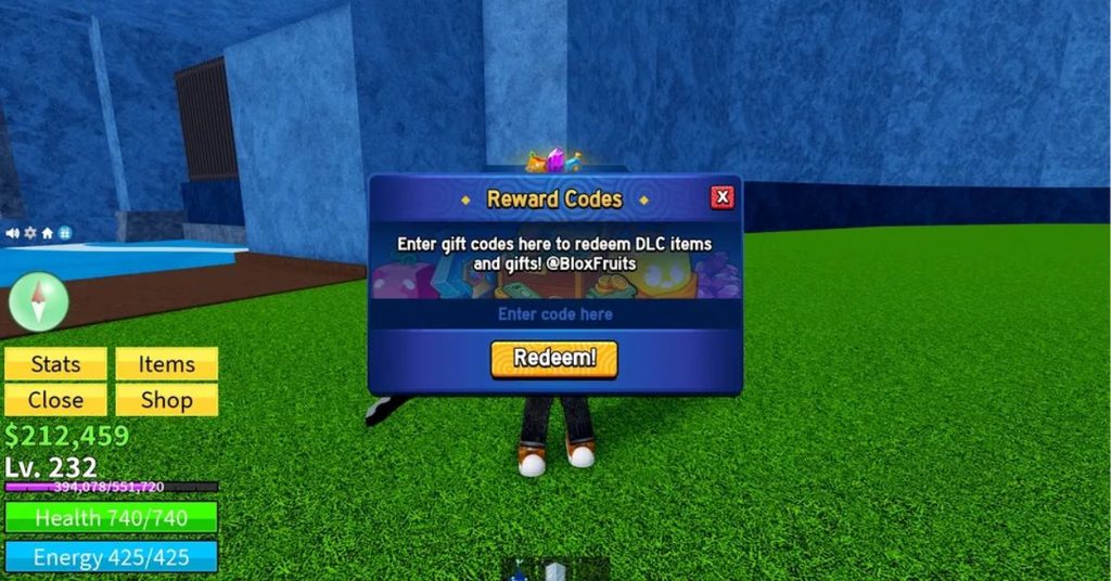 How to redeem the code