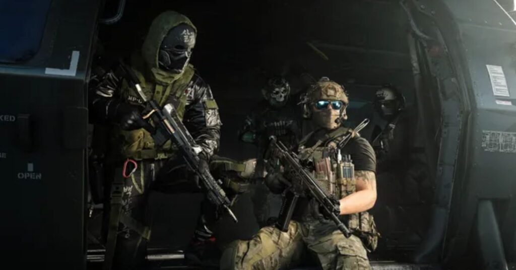 Call of Duty Modern Warfare 4 key art showing an operator ahead of the October 23 release